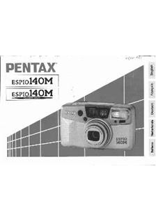 Pentax Espio 140 M manual. Camera Instructions.